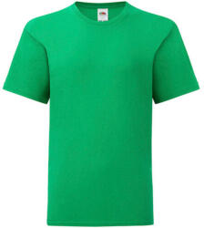 Fruit of the Loom Csomag akciós póló (minimum 3 db) Gyerek rövid ujjú póló Fruit of the Loom Kids' Iconic 150 T -164 (14-15), Kelly zöld