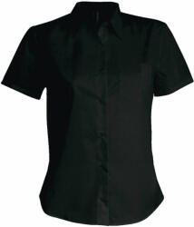 Kariban Női blúz Kariban KA548 Judith > Ladies' Short-Sleeved Shirt -XL, Zinc