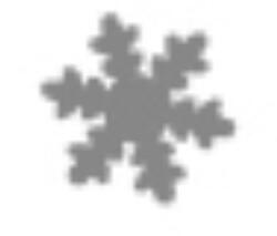  Mintalyukasztó 76mm Hópehely