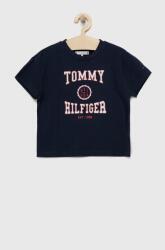 Tommy Hilfiger gyerek póló sötétkék - sötétkék 128 - answear - 16 090 Ft