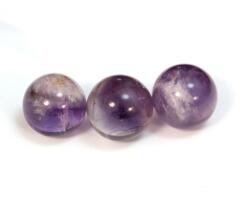 Sfera Ametist Minerala Naturala - 23-25 x 23-25 mm - 1 Buc