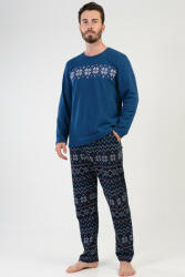 vienetta Interlock hosszúnadrágos férfi pizsama (FPI0770_XL)