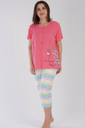 vienetta Nagyméretű halásznadrágos női pizsama (NPI8996_1XL)