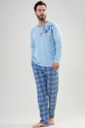 vienetta Hosszúnadrágos férfi pizsama (FPI0724_M)