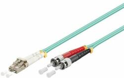 LinkEasy LCU-STU-OM3-10M-D Duplex patch kábel 2 x ST/UPC + 2 x LC/UPC csatlakozóval, duplex core 50/125 OM3 LSZH, 10 m (LCU-STU-OM3-10M-D) - digipont