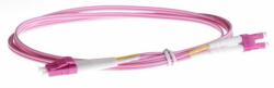 LinkEasy LCU-LCU-OM4-2M-D Duplex patch kábel 4 x LC/UPC csatl. , duplex core 50/125 OM4 LSZH, 2m (LCU-LCU-OM4-2M-D) - digipont