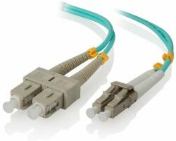 LinkEasy LCU-SCU-OM3-5M-D Duplex patch kábel 2 x SC/UPC + 2 x LC/UPC csatlakozóval, duplex core 50/125 OM3 LSZH, 5 m (LCU-SCU-OM3-5M-D) - digipont