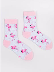 Yo! zokni 23/26 - pink flamingók - babastar
