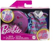 Mattel Mattel: Barbie Fashionista: Divatszett oversized táskával -szivárványos (HJT42-HJT44)