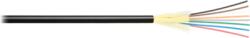 NIKOMAX Optikai kábel, beltéri és kültéri, MM 50/125, OM3, 4 szálas tight buffered, LSZH, Eca - Méterre (NKL-F-004M5K-00U-BK) (NKL-F-004M5K-00U-BK)