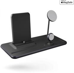 ZENS 4-in-1 iPad + MagSafe wireless charger fekete (ZEDC21B)