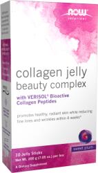NOW Collagen Jelly Beauty Complex, Sweet Plum Jelly Sticks 10 db Édes szilva Kollagén zselés10 db