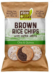 RiceUP! rizs chips chia & quinoa ízű - 60g