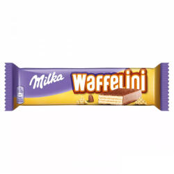 Milka Waffelini alpesi tejcsokoládéval mártott tejes krémes ostya-31g - kamraellato