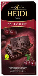 HEIDI táblás csokoldádé dark sour cherry - 80g