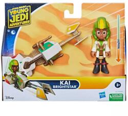 Hasbro Star Wars: Fiatal Jedik kalandjai - Kai Brightstar figuraszett fogattal 7, 5cm - Hasbro (F7959/F8011) - innotechshop