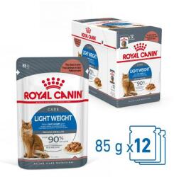 Royal Canin Light Weight Care - Szószos nedves táp felnőtt macskák részére az ideális testsúly eléréséért (12 x 85 g) 1.02 kg