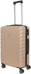 GREGORIO Echo bézs 4 kerekű közepes bőrönd (W6007-M-bezs)
