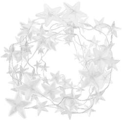 SPRINGOS Függönylámpa, 180 led csillag, hideg fehér+kék (CL4003)