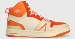 Lacoste bőr sportcipő L001 MID narancssárga, 46SFA0027 - narancssárga Férfi 38