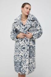 GUESS kabát női, bézs, átmeneti, oversize - bézs L - answear - 78 990 Ft