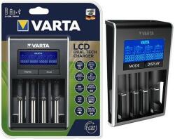 VARTA LCD Dual Tech Charger 3, 6V/3, 7V Li-Ion 1, 2V NiMh AA AAA 57676 akkumulátor töltő (Varta-57676)