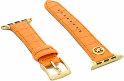 Michael Kors Csereszíj az Apple Watch-hoz Michael Kors MKS8050E Narancssárga 00
