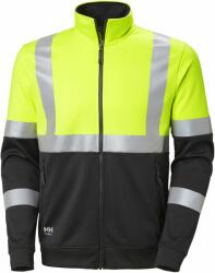 Helly Hansen ADDVIS JÓL LÁTHATÓSÁGI CIPZÁRAS PULÓVER CL1, sárga (79258369s)