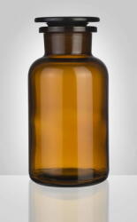  Sklárny Morávia Élelmiszerüveg, barna (500 ml)