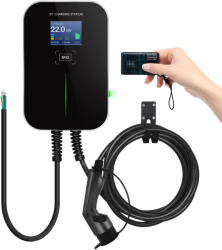  Besen WALLBOX elektromos autó fali töltő 22 kW | 3x32A | töltőkábellel, RFID