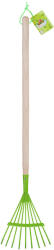 Esschert Design Fa nyelű gyerek lombseprű, 82, 5 cm (KG101)