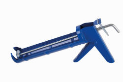  Kittkinyomó pisztoly 225 mm félzárt kék fogazott (38009F)