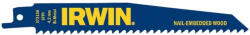 IRWIN TOOLS Szablyafűrészlap 150 mm/6TPI fa bimetál (5 db) (10504146)