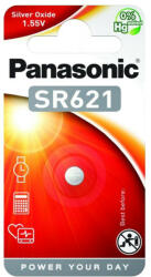 Panasonic SR621 ezüstoxid gombelem 1, 55 V (SR621-1BP)