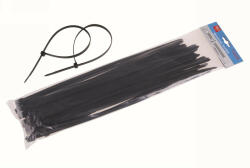 Kábelkötegelő 400 x 7, 6 mm fekete 50 db (23828F) - szerszamplaza