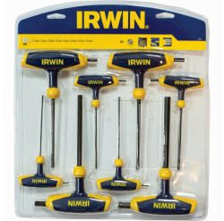 IRWIN Imbusz T-kulcs készlet 8 részes (2-10 mm) (T10771) - szerszamplaza