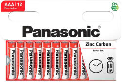 Panasonic AAA/mikro cink-mangán tartós elem 1, 5 V (12 db) (R03RZ-12HH) - szerszamplaza
