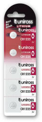 Uniross CR1225 lítium gombelem 3 V (5 db) (U5CR1225)