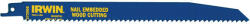 IRWIN TOOLS Szablyafűrészlap 225 mm/6TPI fa bimetál (5 db) (10504158)