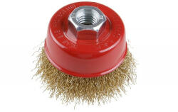 FESTA Fazékkefe 65 mm x M14 réz bevonat (21903F) - vasasszerszam