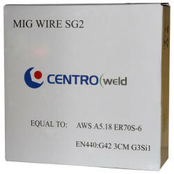Centroweld CO huzal SG2 1, 0mm /15kg-os (CW-SG215100) - szerszamplaza