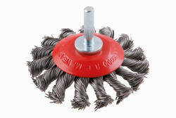 FESTA Csapos döntött sodrott körkefe 75 mm acél (22025F)