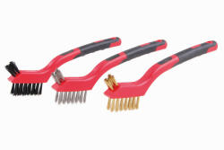 FESTA Drótkefe készlet 3 részes 180 mm műanyag nyéllel (22086F) - vasasszerszam