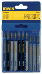 IRWIN Dekopírfűrészlap készlet 10 részes fémre, fára (10505817) - vasasszerszam