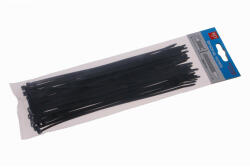Kábelkötegelő 250 x 3, 6 mm fekete 50 db (23816F) - szerszamplaza