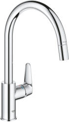 GROHE Baterie bucatarie Grohe StartCurve 30562000, inalta, tip C, dus extractabil, crom (30562000)