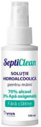 Solutie Hidroalcoolica cu Apa Oxigenata, 100 ml, SeptiClean