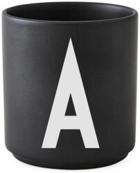 Design Letters bögre Personal Porcelain Cup - fekete Univerzális méret - answear - 9 390 Ft