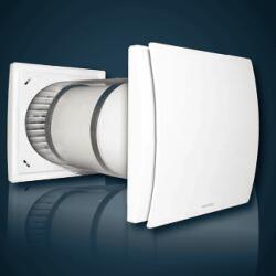 Aerauliqa QUANTUM HR 100 egyhelyiséges hővisszanyerős szellőztető, porszűrő, 10 dB, energiatakarékos 1, 2W