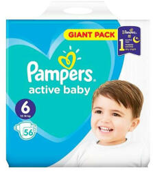 Pampers Active Baby 6 Junior 13-18 kg 56 buc